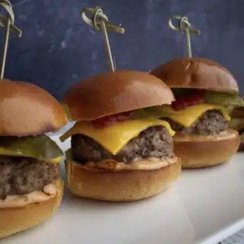 Spread The Love Cheeseburger Slider