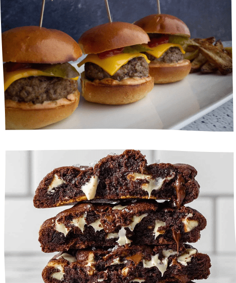 Image of cookies and sliders