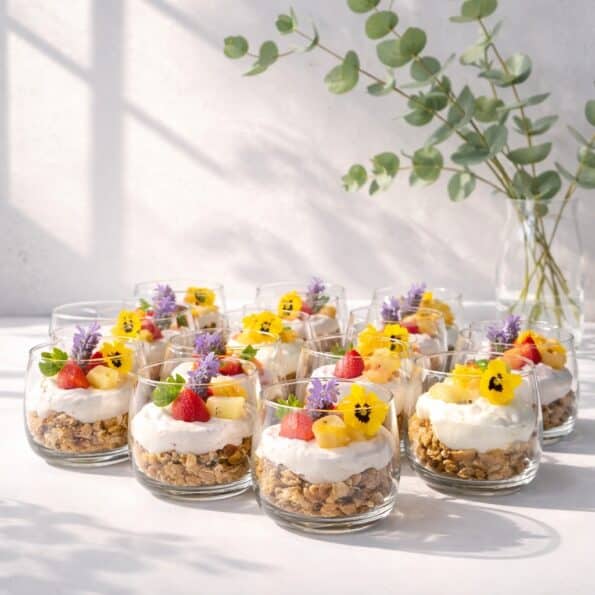 granola pots | Spread The Love Catering | North Shore | Auckland